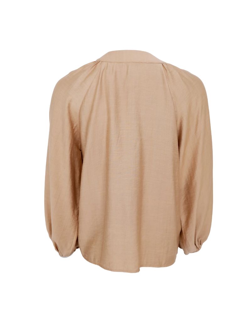 Luisa Reglan Blouse Caramel - Image 3