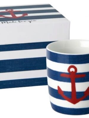 Mugg - Krus Anchor Blue