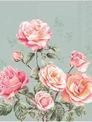 Servetter - Lillith Blue Grey Lunch