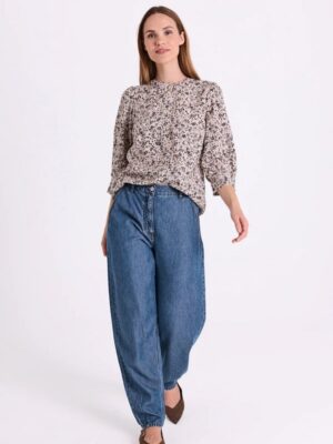 Byxa Milo full length Denim Blue