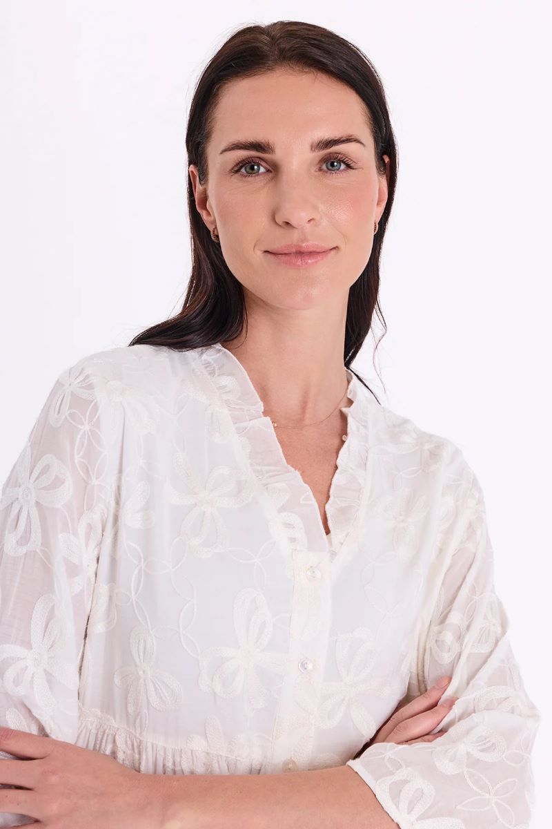 Dress Randy Star Off-white - Image 2