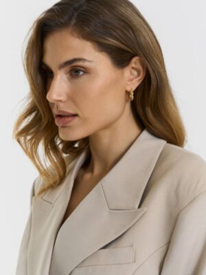 Lini Hoops Gold Plated