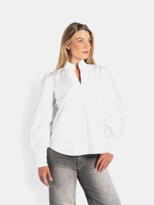 Blouse Mie Optical White