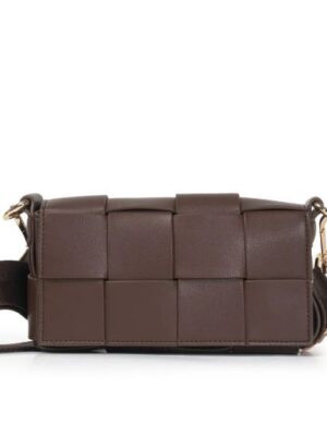 Braided iPhone Bag Chocolate