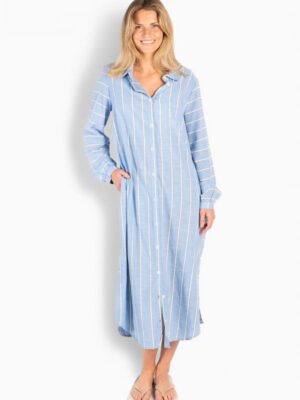 Bella Dress Blue Yonder