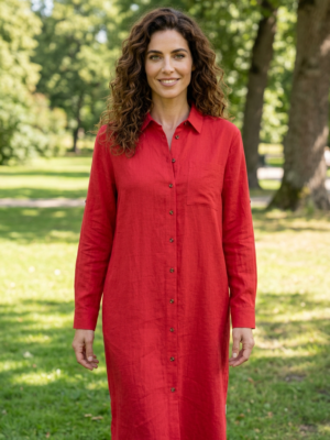 Skjortklänning Lava True Red