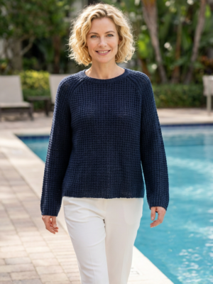 Pullover Zapper Navy Blazer