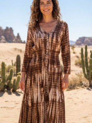 Klänning Mila Desert Brown