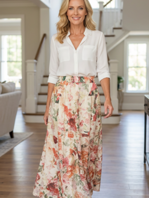 Rosalla Long Skirt Pristine