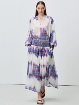 Skirt Multi Blue Red