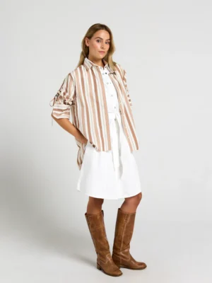 Towel Combo Stripe Shirt