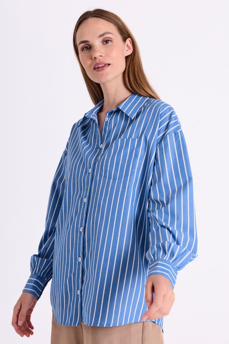Skjorta Zappa Ultramarine Off-white - Image 5