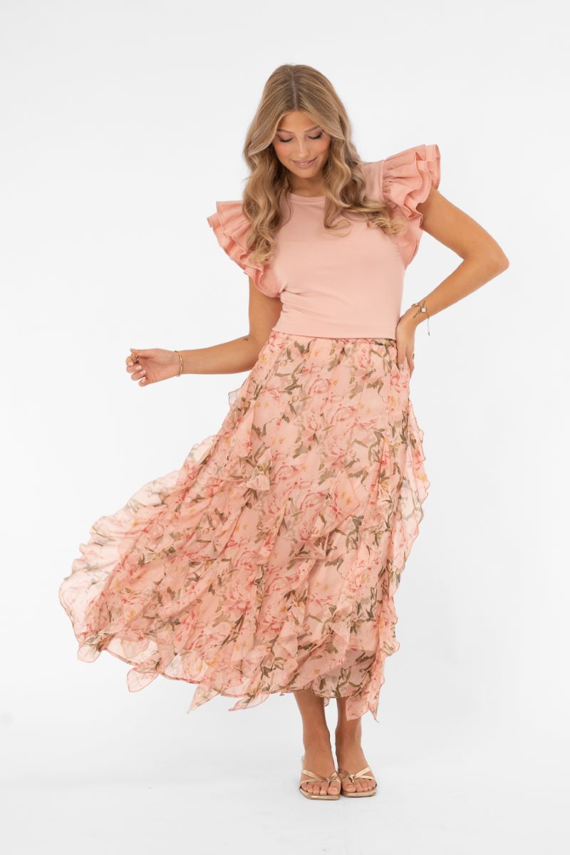 Blossom Skirt Powder Pink - Image 3