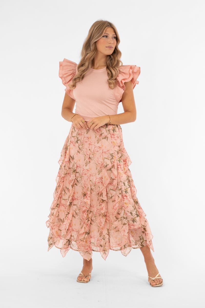 Blossom Skirt Powder Pink