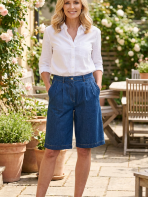 Solda Shorts Dark Blue Denim