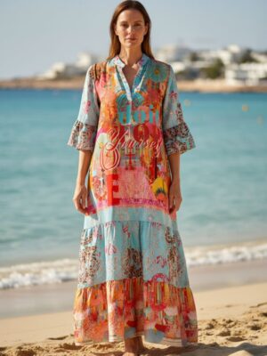 Dress Paradise Mall Multicolor