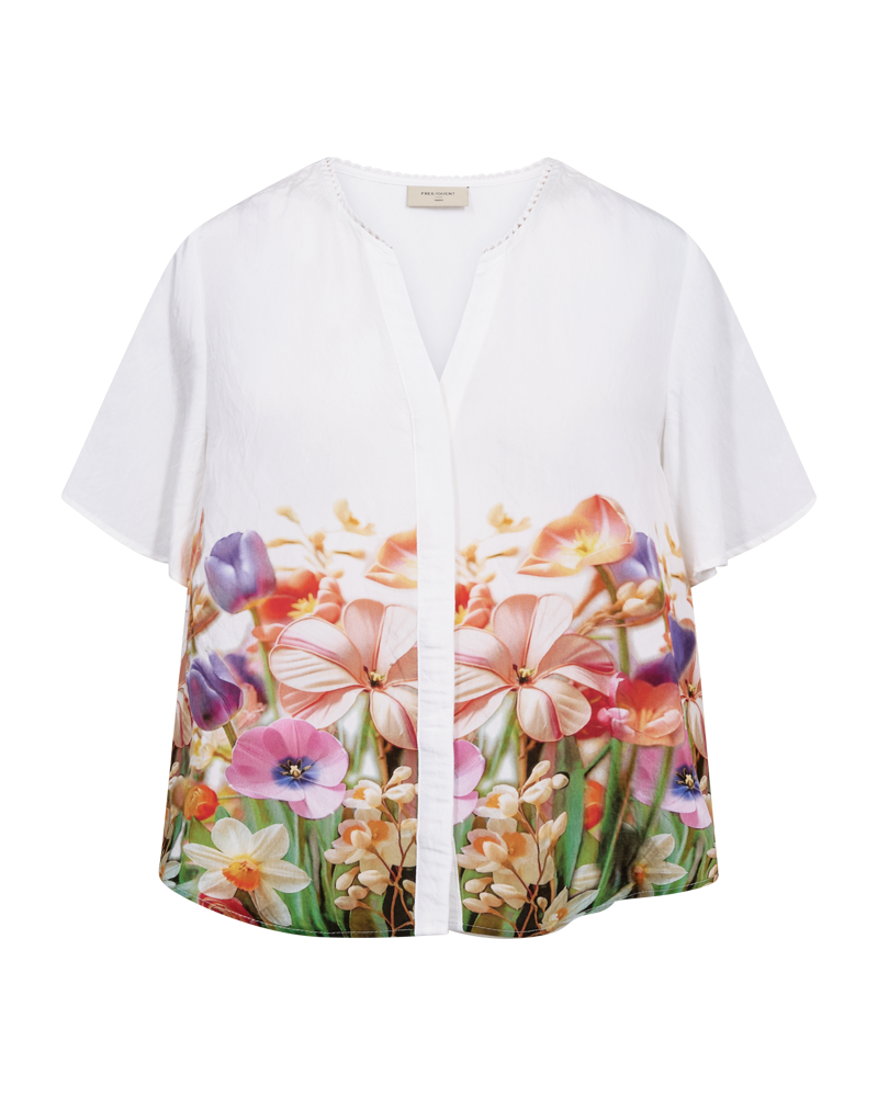 Maise Blouse White Ballerina