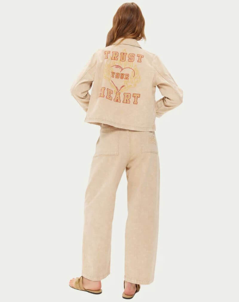 Grace Utility Jacket Stone - Image 2