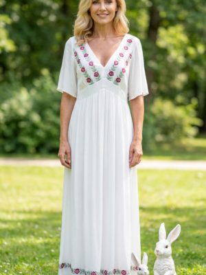 Chella maxi Dress Pristine Multico