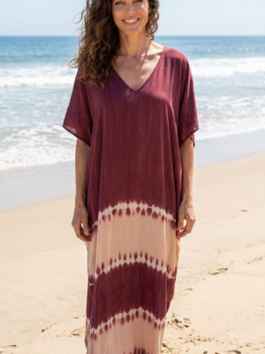 Kaftan Bellagio Arezzo Burgundy