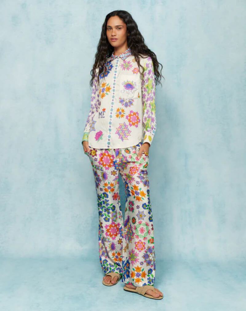 Isabel Printed Shirt Markers