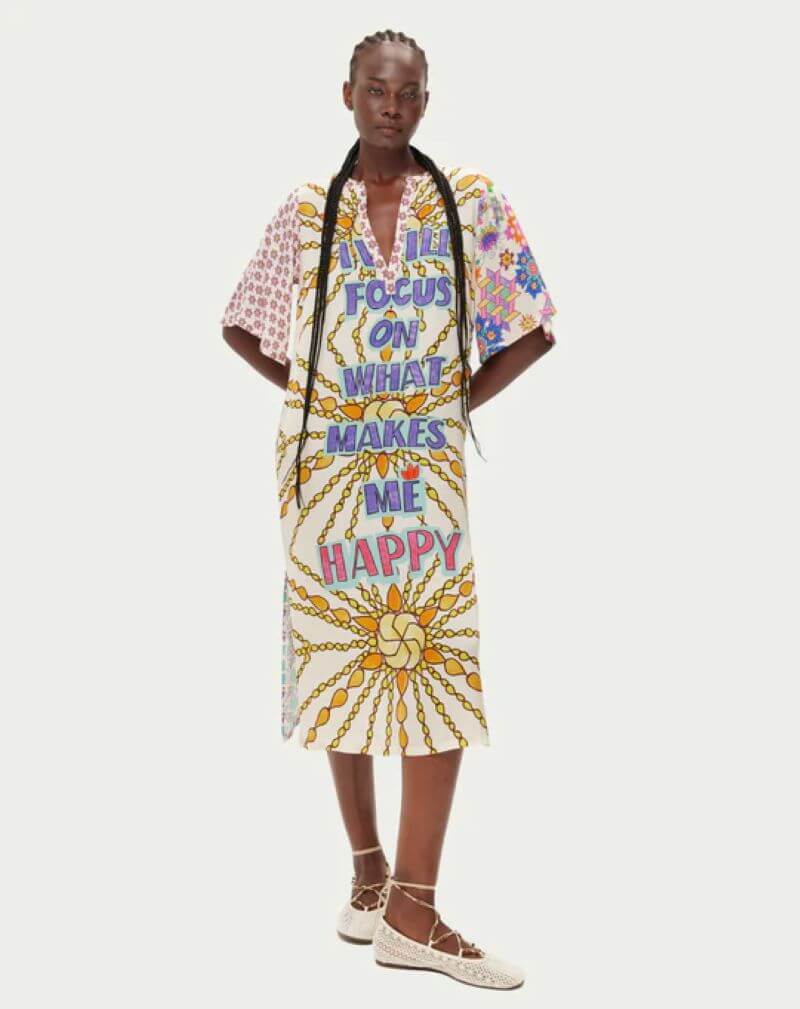 Stephanie Placket Maxi Dress Markers - Image 2