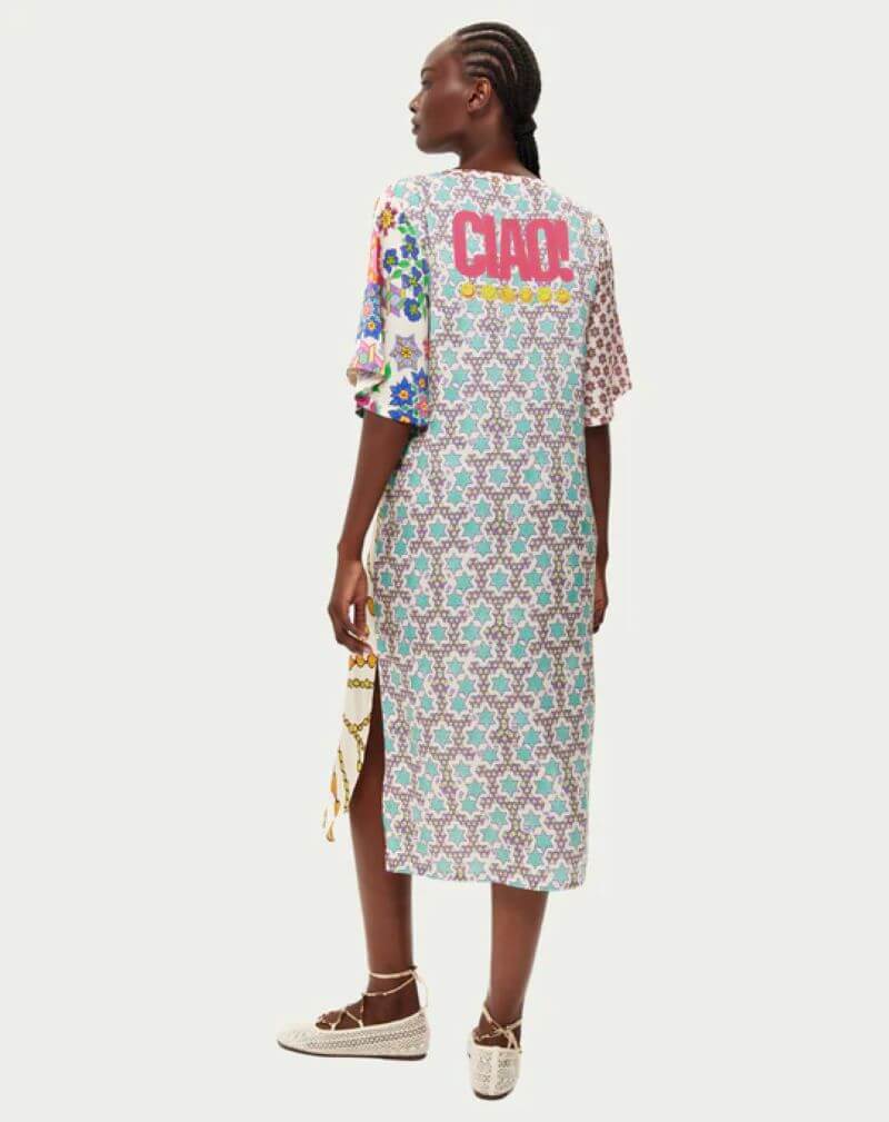 Stephanie Placket Maxi Dress Markers - Image 3