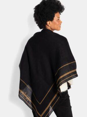 Dorthea Scarf Jet Black