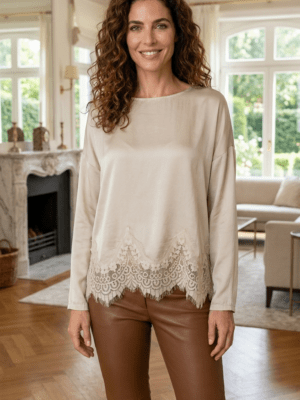 Mila L/S Lace Blouse Kit