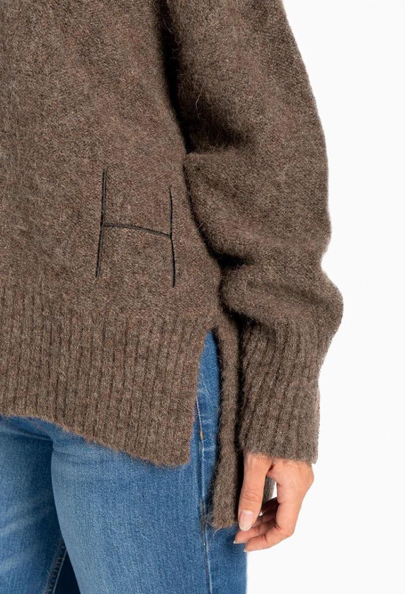 Noelle Sweater Brown - Image 4