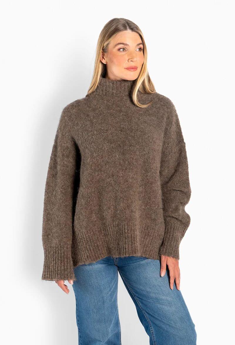 Noelle Sweater Brown