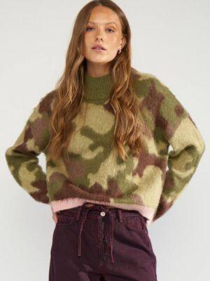 Camu Pullover Calla Green