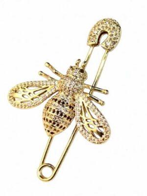 Pin Queen Bee Gold