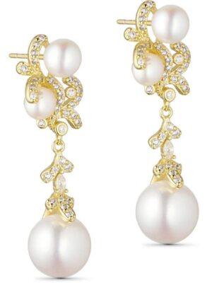 Reina Earring Natural Gold