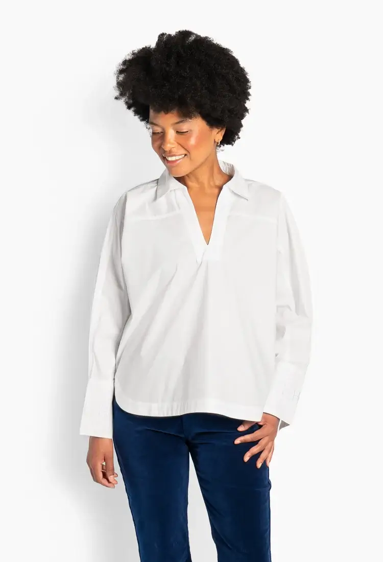 Shirt Miriam White Alyssum