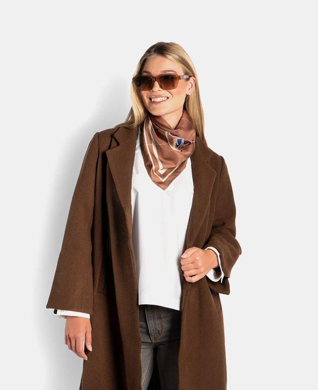 Annie Silk Scarf Large Thrush - Image 2