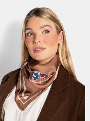 Annie Silk Scarf Large Thrush