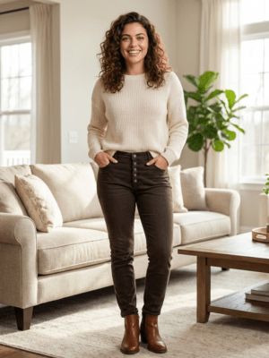 Toxik Jeans Cold Washed Brun