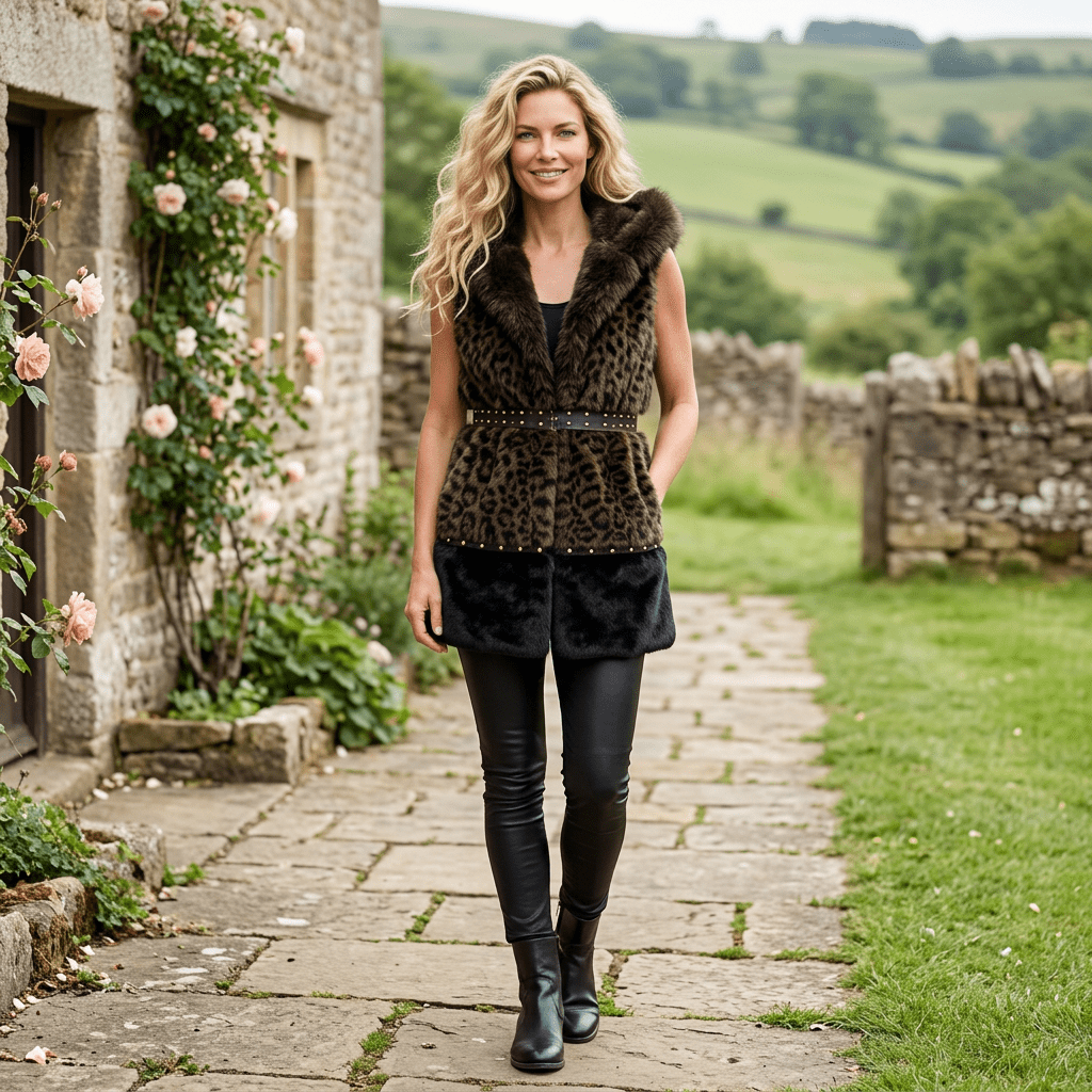 Vest - Animal print