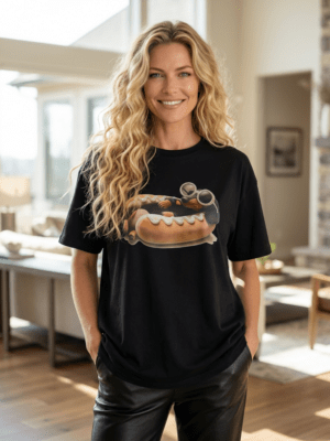 Irma T-Shirt Svart Hot Dog