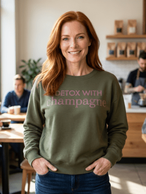Roundneck Detox With Champagne Olive
