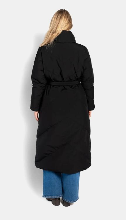 Vilde Coat Jet Black - Image 3