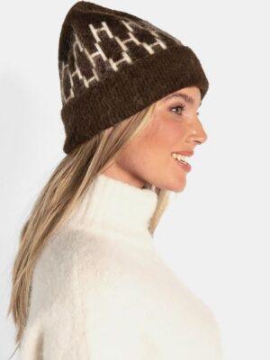Mössa Gera Beanie Dark Earth
