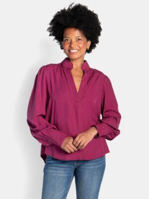 Blouse Mie Tencel Potent Purple