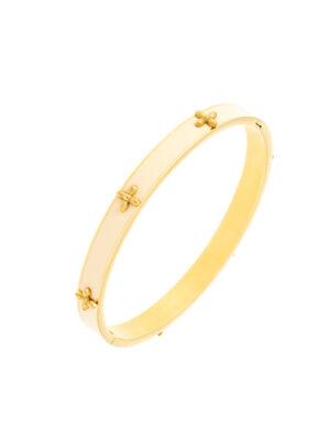 Valencia bangle nude gold