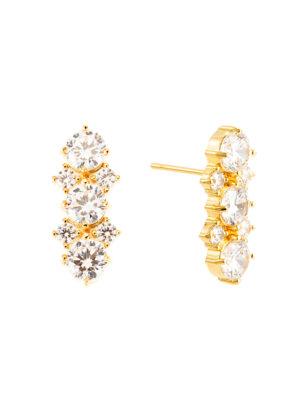 Rhodos earring gold