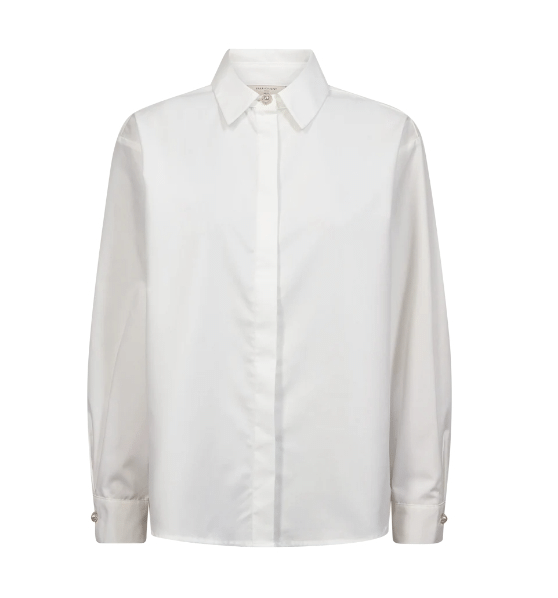 Skjorta Flynn Decor Button Off-white - Image 2