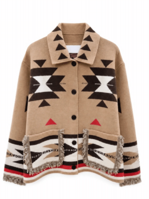 Cardigan Betty Camel